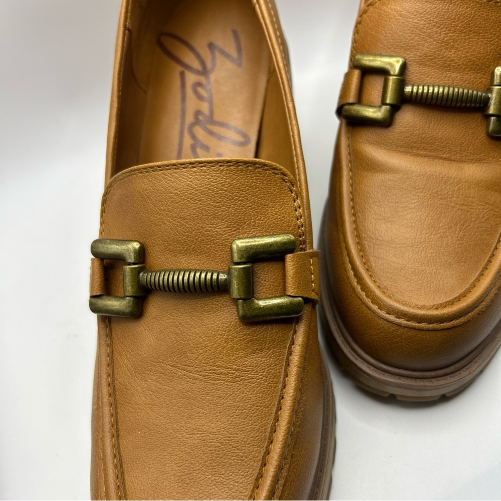 Zodiac Gemma Women’s Size 10 Chestnut Lug Sole Loafers- New without box - Picture 2 of 14
